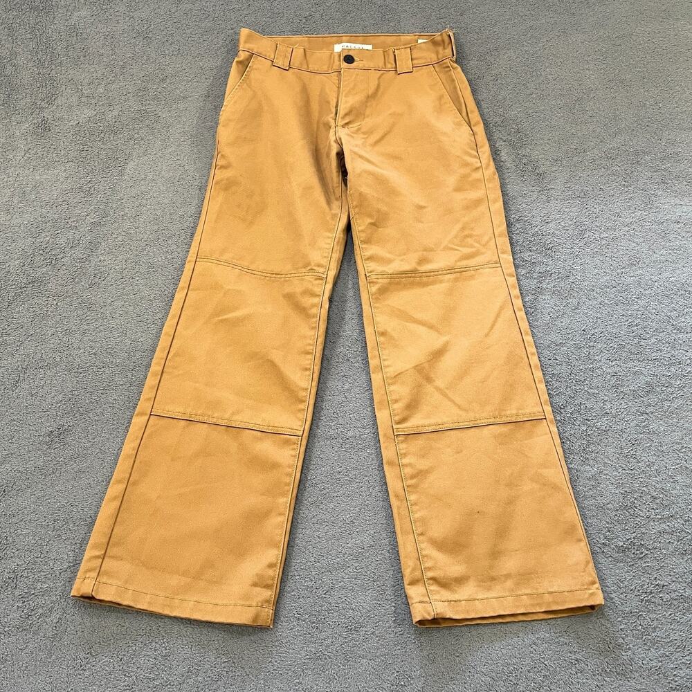 PacSun Brown Workwear Straight Leg Utility Duck Carpenter Pants Men's Size 28x30